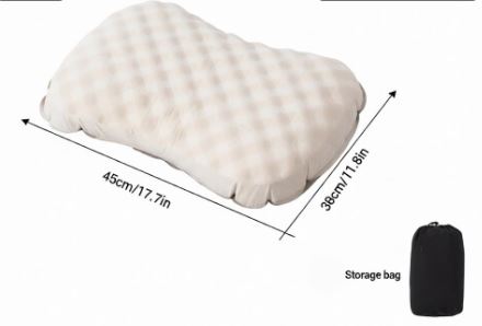 Silk-Touch Travel Pillow