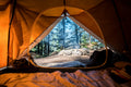 Waterproof dry bag on outdoor adventure